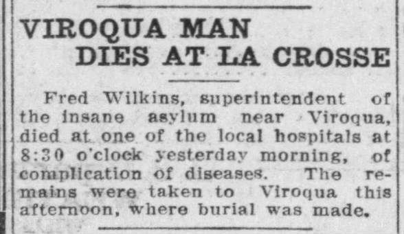 Clipping from The La Crosse Tribune